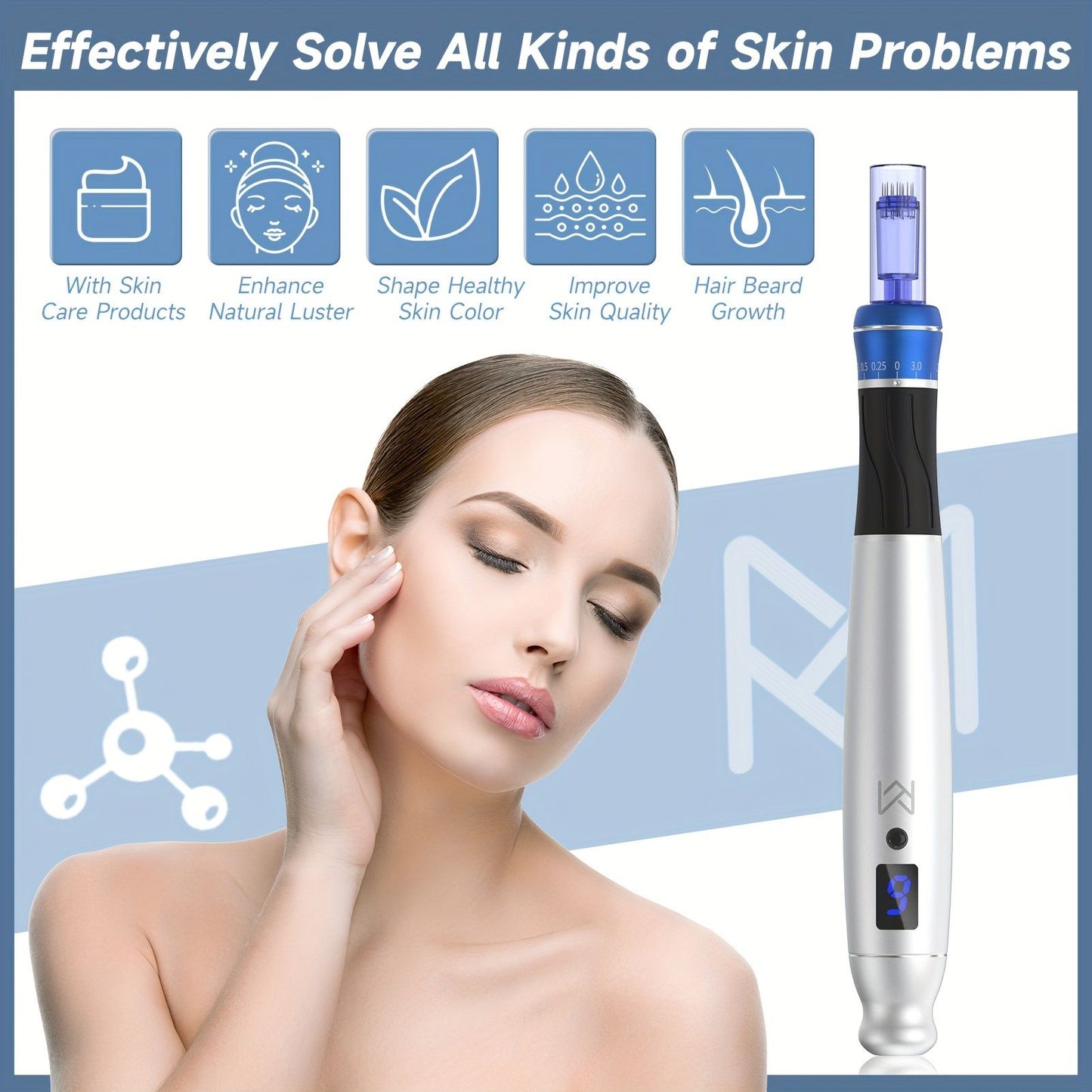 Nuvia Microneedling Pen – Revive Your Natural Glow