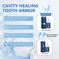 Fluoride-Free Hydroxyapatite Tooth Armor Drops | Enamel Repair, Whitening & Fresh Breath | Gentle Oral Care for Sensitive Teeth